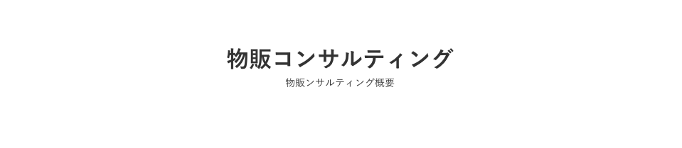 物販コンサルティング 高村友也（終売）